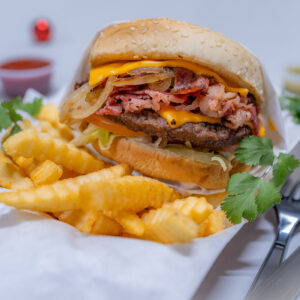 DBL Bacon Cheeseburger
